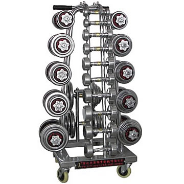 楚霸電鍍啞鈴車套裝 CB14001-1