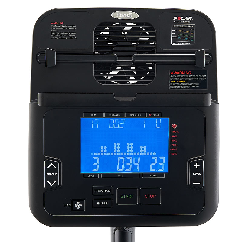 史帝飛健身車 FITNEX R65 臥式磁控健身車儀表
